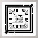 Buscar diseño monocromático posters Blanco y negro