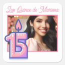 Buscar 15 años pegatinas 15 º cumpleaños