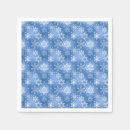 Buscar copo de nieve azul servilletas Vacaciones