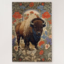 Buscar bisontes puzzles Vida silvestre