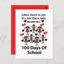 Buscar 100 días de escuela postales Feliz