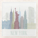Buscar horizonte posavasos New york city