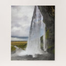 Buscar islandia puzzles Cascadas