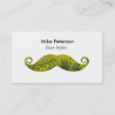 Buscar hipster tarjetas de visita Estilista de pelo