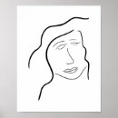 Buscar dibujo abstracto posters Dibujo de una línea