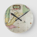 Buscar terrestre relojes de pared Mapas