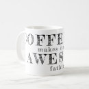 Buscar el día de padre divertido tazas Blanco y negro