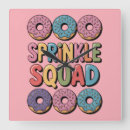 Buscar donut relojes de pared Rociar
