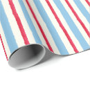 Buscar blanco y azul rojos papel de regalo Acuarela