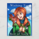 Buscar trébol de 4 hojas postales Adorable