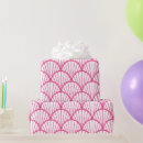 Buscar rosa y blanco papel de regalo Patrón geométrico