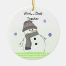 Buscar el mejor profesor del mundo adornos Profesora