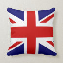 Buscar bandera británica cojines Inglés