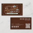 Buscar tattoo tarjetas de visita Profesional
