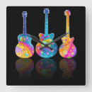 Buscar guitarra relojes de pared Musical