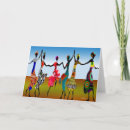 Buscar africano tarjetas Para ella