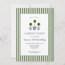 Buscar fiesta del jardín invitaciones de cumpleaños Elegante