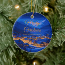 Buscar azul y oro adornos Navidades