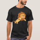 Buscar león del dibujo animado camisetas Divertido