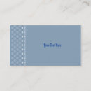 Buscar folclore tarjetas de visita Azul