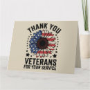 Buscar el día de veterano tarjetas 6 º estadía