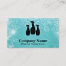 Buscar compañía la limpieza de tarjetas de visita Elegante