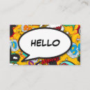 Buscar discurso tarjetas de visita Simple