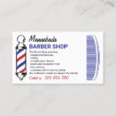 Buscar corte pelo de tarjetas de visita Barbería