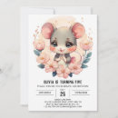 Buscar roedor invitaciones Adorable