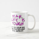 Buscar la vida es dura tazas De café