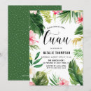 Buscar del luau invitaciones Flores
