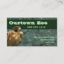 Buscar naturaleza verde tarjetas de visita Pájaro