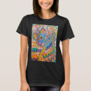 Buscar gato psicodélico camisetas Louis wain