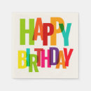 Buscar happy birthday servilletas Colorido