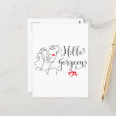 Buscar gorgeous postales Hola magnífico