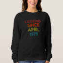 Buscar 1979 sudaderas Abril
