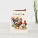 Buscar granja de pollo tarjetas Adorable