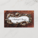 Buscar steampunk tarjetas de visita Vintage