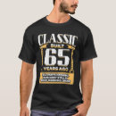 Buscar 65 años camisetas Divertido