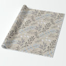 Buscar flores del vintage papel de regalo Botánico