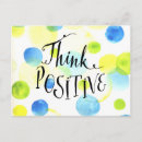 Buscar actitud positiva postales Color