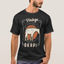 Buscar el okapi camisetas Retro