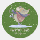 Buscar ratón pegatinas Feliz navidad