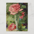 Buscar rosas antiguos postales Vintage