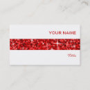 Buscar rayas rojas tarjetas de visita Elegante