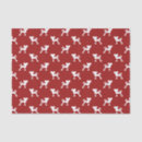 Buscar pelo rojo papel de seda Perro