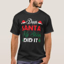 Buscar dear santa camisetas Sister