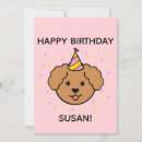 Buscar del perro tarjetas de cumpleaños Para niños
