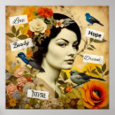 Buscar pájaros hermosos posters Flores