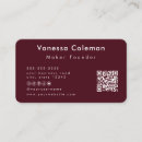 Buscar burgundy tarjetas de visita Moderno